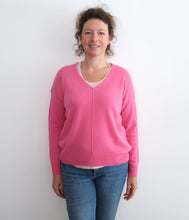 Load the image into the gallery viewer, Esisto Kaschmir Pullover V-Ausschnitt
