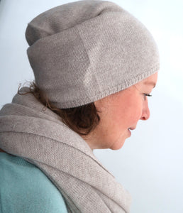 Esisto thin cashmere hat