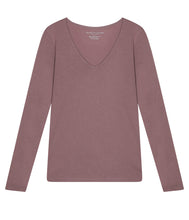 Load the image into the gallery viewer, Majestic Filatures Cotton Cashmere Shirt V-Neck Long Sleeve
