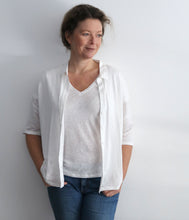 Load the image into the gallery viewer, Majestic Filatures linen-mix blouse shirt
