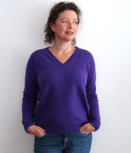 engage cashmere jumper V-neck