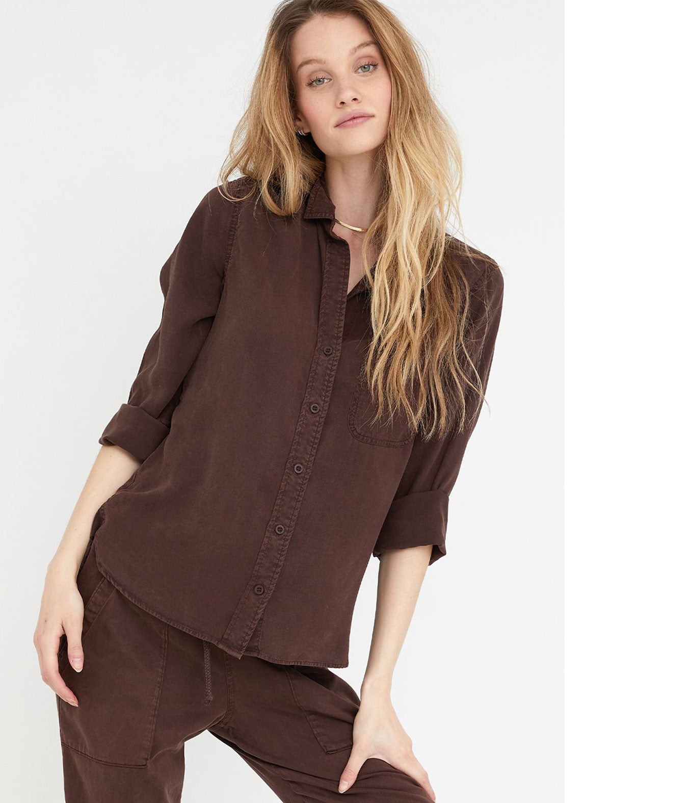 Bella Dahl Button Down Blouses Cashmere Fashion